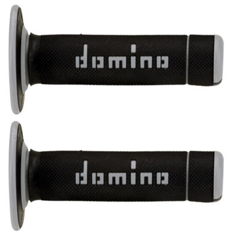 Griff(e) Domino off road cross A020 schwarz grau Griff(e) Domino off road cross A020 schwarz grau