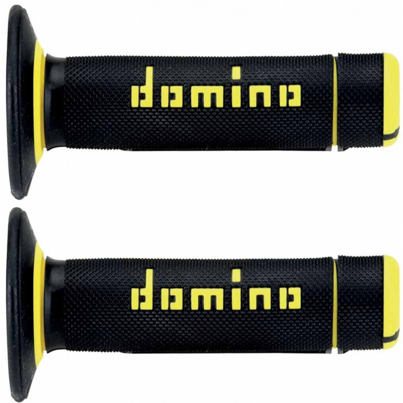 Puño(s) Domino off road cross A020 negro Amarillo Puño(s) Domino off road cross A020 negro Amarillo
