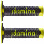 Manopole domino enduro cross DSH 120mm nero giallo Manopole domino enduro cross DSH 120mm nero giallo