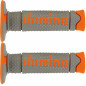 Puño(s) domino enduro cross DSH 120mm gris arancio