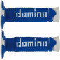 Puño(s) domino enduro cross DSH 120mm azul blanco Puño(s) domino enduro cross DSH 120mm azul blanco