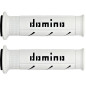 Puño(s) domino A250 scooter moto forate blanco negro 120-125mm