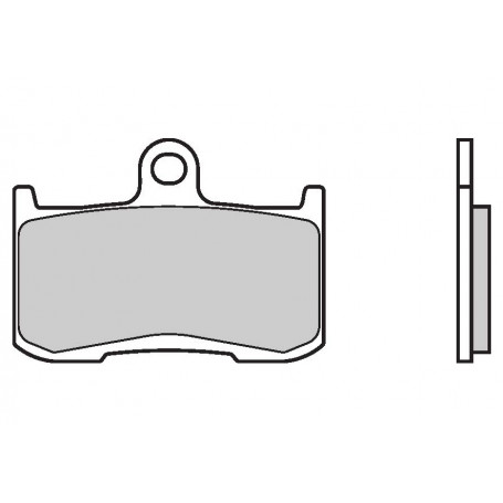 Brembo brake pads white 07KA23LA for Kawasaki Z1000, Z800, Z900, Triumph 1050 Speed triple -tiger, Street triple 675