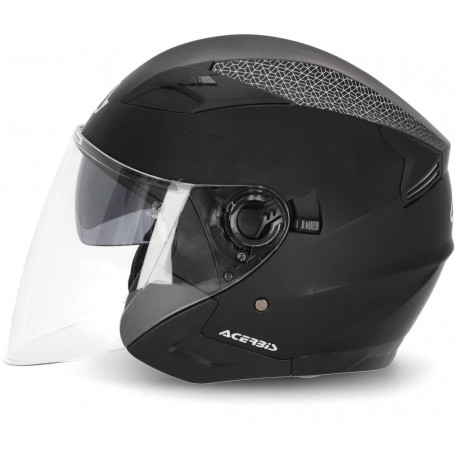 acerbis jet helmet firstway matt black