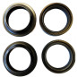 Paraolii e parapolvere forcella 41x53x8/10.5 Honda silver wing 400-600,kawasaki ER6, Z750, Z800, Yamaha MT07