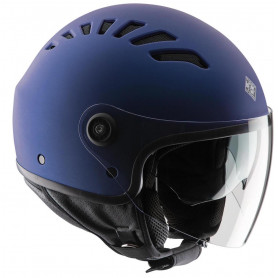 Casco jet Tucano Urbano El top Azul opaco