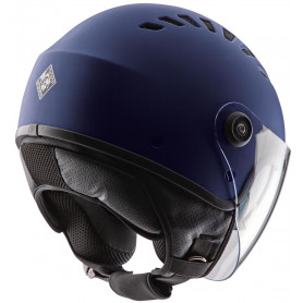 Casco jet Tucano Urbano El top Azul opaco | MotoGM