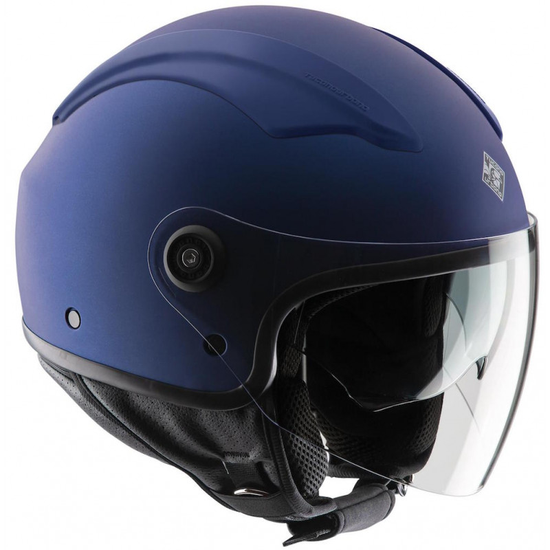 Casque jet Tucano Urbano El top Mat Bleu | MotoGM