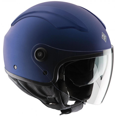 Casque jet Tucano Urbano El top Mat Bleu