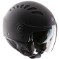 Casco jet Tucano Urbano El top negro carbone opaco Casco jet Tucano Urbano El top negro carbone opaco