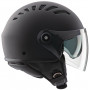 Helmet jet Tucano Urbano El top matt black coal