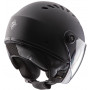 Helmet jet Tucano Urbano El top matt black coal