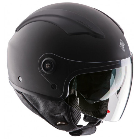 Helmet jet Tucano Urbano El top matt black coal