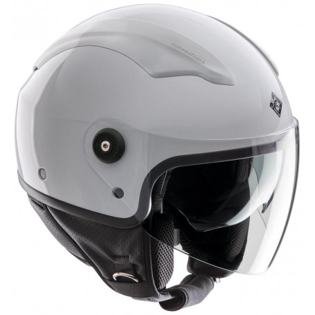 casque jet Tucano Urbano El top blanc brillant