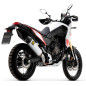 Terminal de escape Arrow indy race aluminio Yamaha Tenere 700 2019-2022 fondello carbono