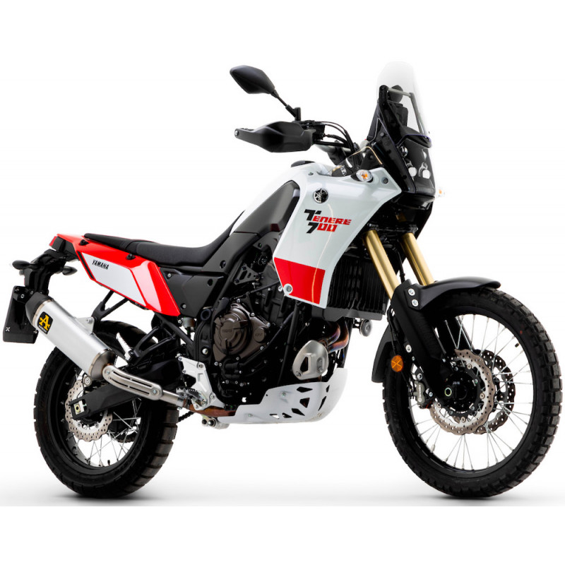 Silencieux Arrow indy race alu Yamaha Tenere 700 2019-2022 embout en carbone Silencieux Arrow indy race alu Yamaha Tenere 700 2019-2022 embout en carbone