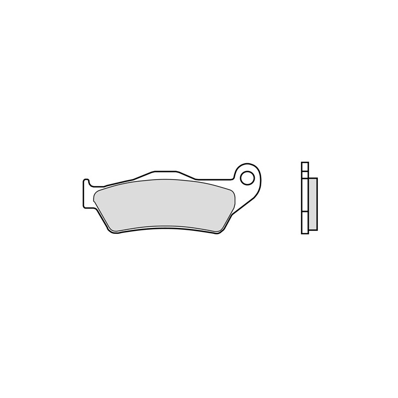 Brake Pads Brembo Sintered Street (1 couple for 1 Disk), 07BB04SA | MotoGM