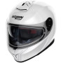 Nolan N80-8 full face helmet CLASSIC N COM pure glossy white