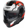 Casco integrale Nolan N80-8 STARSCREAM N COM nero opaco bianco