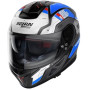 Nolan N80-8 full face helmet STARSCREAM N COM flat black blue
