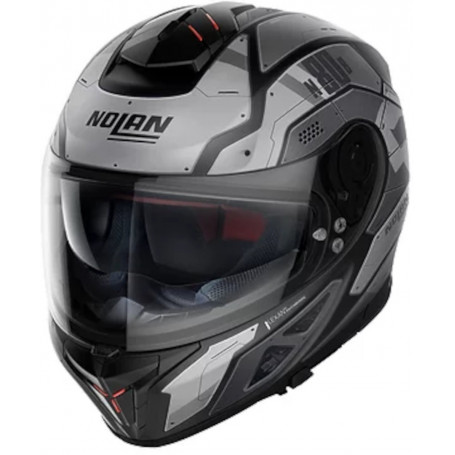 Nolan N80-8 full face helmet STARSCREAM N COM flat black grey