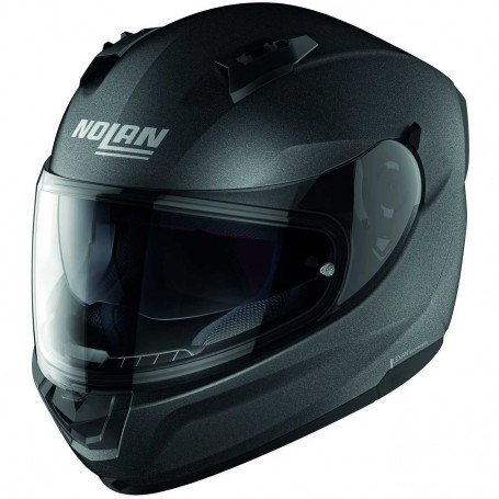 S*n様 Nolan N60-6sp flat black Kask NOLAN N60-6 SPECIAL Black Metalic - Sklep motocyklowy