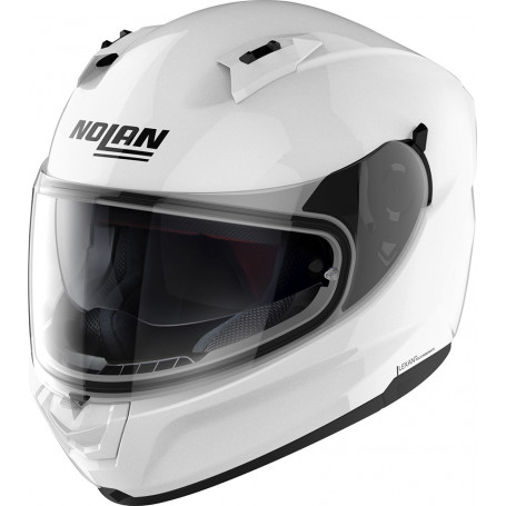 Casque intégral Nolan N60-6 CLASSIC N COM blanc brillant