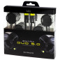 Par de intercomunicadores auricolari Tucano Urbano Twins Duo 5.0 pilota passeggero Bluetooth Par de intercomunicadores auricolari Tucano Urbano Twins Duo 5.0 pilota passeggero Bluetooth