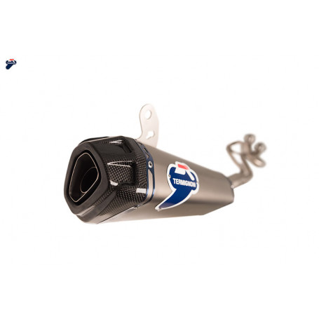 Escape impianto completo Y11309000ITC homologado termignoni Titanio Yamaha TMAX 560, T-MAX 530 2017-2019