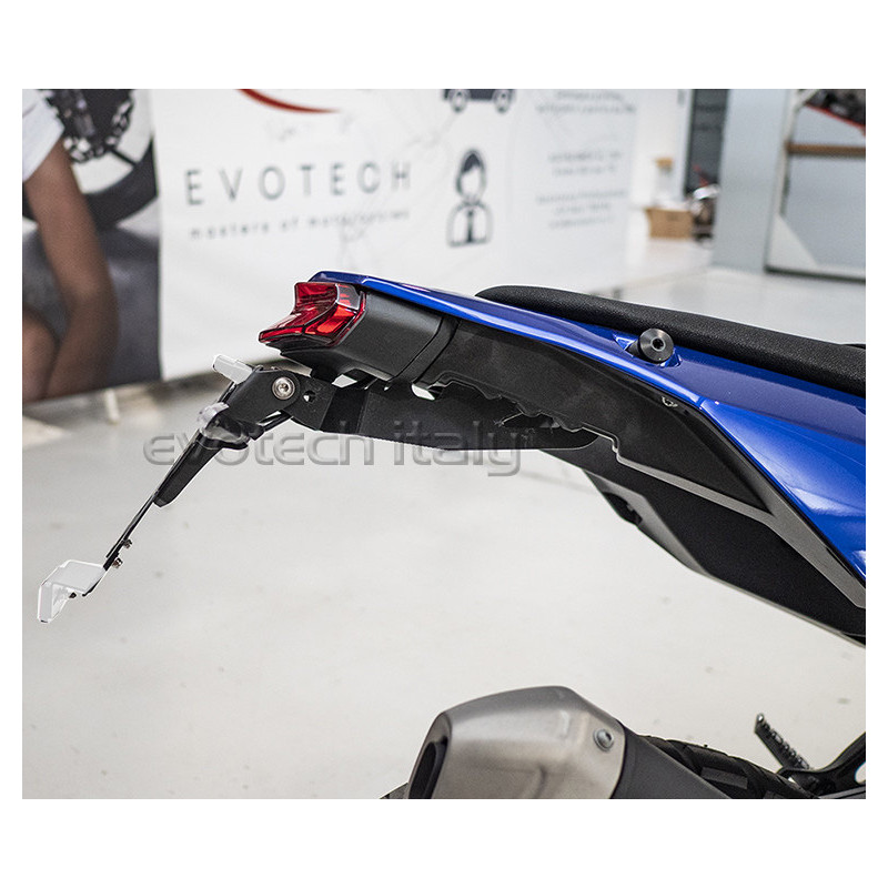 Evotech License plate holder Yamaha Tenere 700 2021-2022 Evotech License plate holder Yamaha Tenere 700 2021-2022