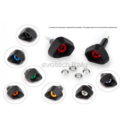 Tacos protector de chasis para carenado Evotech Yamaha MT 09 14-16, Trace… | MotoGM