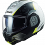 LS2 helmet Flip front modular FF906 Advant CODEX white black