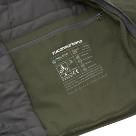Jacke Tucano Urbano ORBIS imbottita certificata CE grün | MotoGM