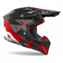 Casco Airoh Aviator 3 SPIN rosso opaco