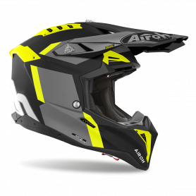 Casco Airoh Aviator 3 GLORY amarillo opaco