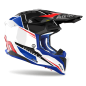 Casco Airoh Aviator 3 PUSH azul rojo brillante Casco Airoh Aviator 3 PUSH azul rojo brillante