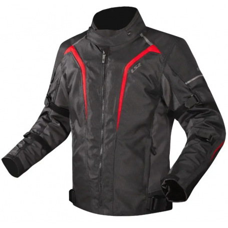 Veste LS2 SEPANG noire rouge