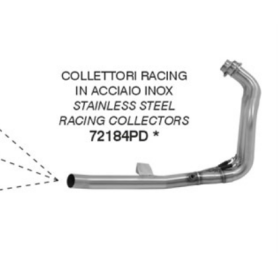 Colectores Racing Arrow acero para Yamaha Tenere 700 2019-2023 | MotoGM