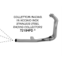Collettori racing arrow acciaio per Yamaha Tenere 700 2019-2023