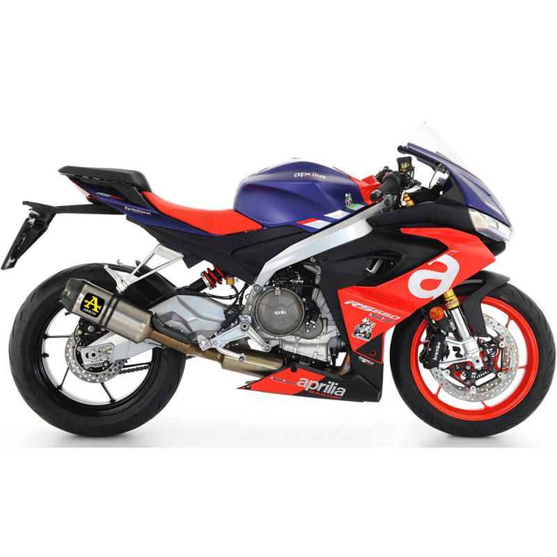 Escape completo Arrow Competition full titanium Aprilia RS 660, Tuono 660 2020-2023 Escape completo Arrow Competition full titanium Aprilia RS 660, Tuono 660 2020-2023