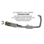 Scarico completo Arrow Competition full titanium Aprilia RS 660, Tuono 660 2020-2023
