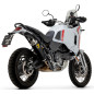Arrow Exhaust Indy Race aluminium Dark Ducati Desert X 950