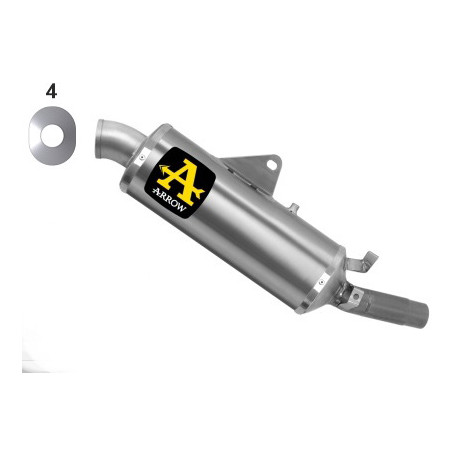 Arrow Exhaust Indy Race titanium Ducati Desert X 950