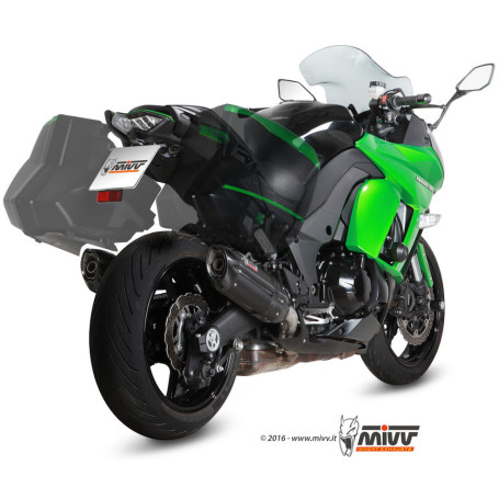 Terminales de escape Mivv Suono black Kawasaki Z 1000 SX 2014-2019