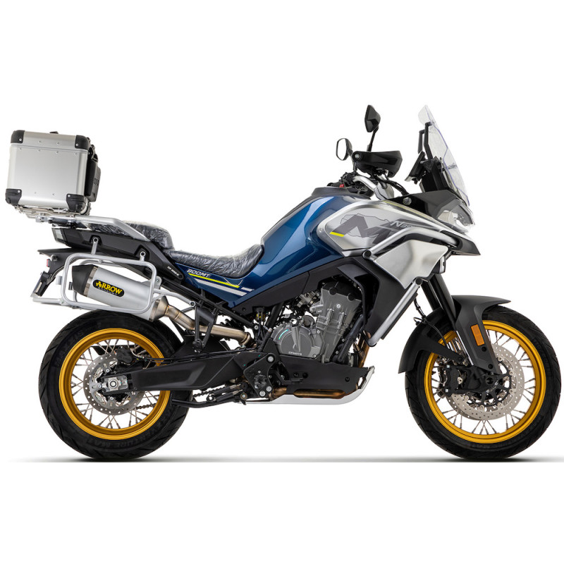 Terminal de escape race-tech aluminio arrow para CF Moto 800 MT 2022 Terminal de escape race-tech aluminio arrow para CF Moto 800 MT 2022