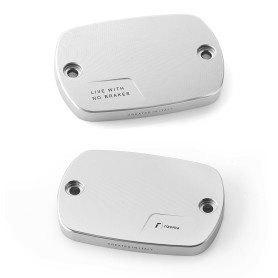 Tapones líquido frenos delantero trasero Rizoma Yamaha TMAX 500 04-11, T-MAX 530, TMAX 560 20-23