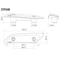 Par Tapones espejo Rizoma para Yamaha TMAX 560 2022-