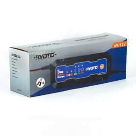 Cargador de batería + mantenedor moto scooter 6-12V 5 Ampere baterías… | MotoGM