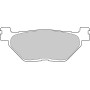 Pastiglie freno ferodo eco-friction posteriori per Yamaha TMAX 500 01-03,T-MAX 530 12-18, TMAX 560 20-23