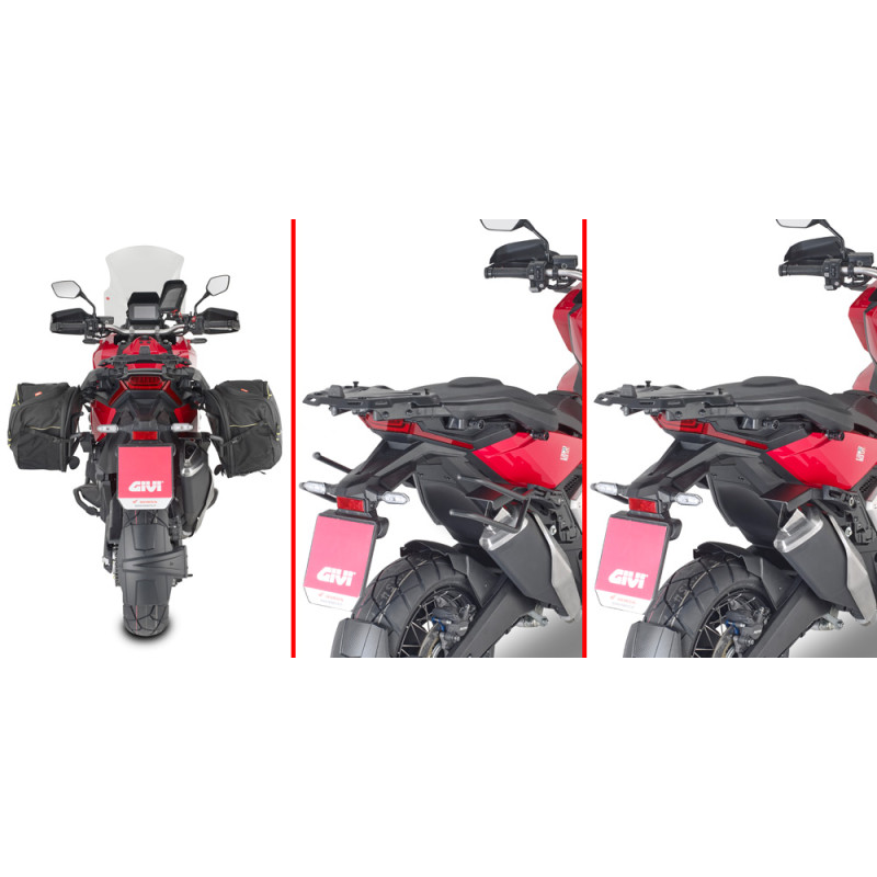 Telaietti Kappa REMOVE-X Honda XADV 750 2021-2023 a sgancio rapido para borse soffici laterales